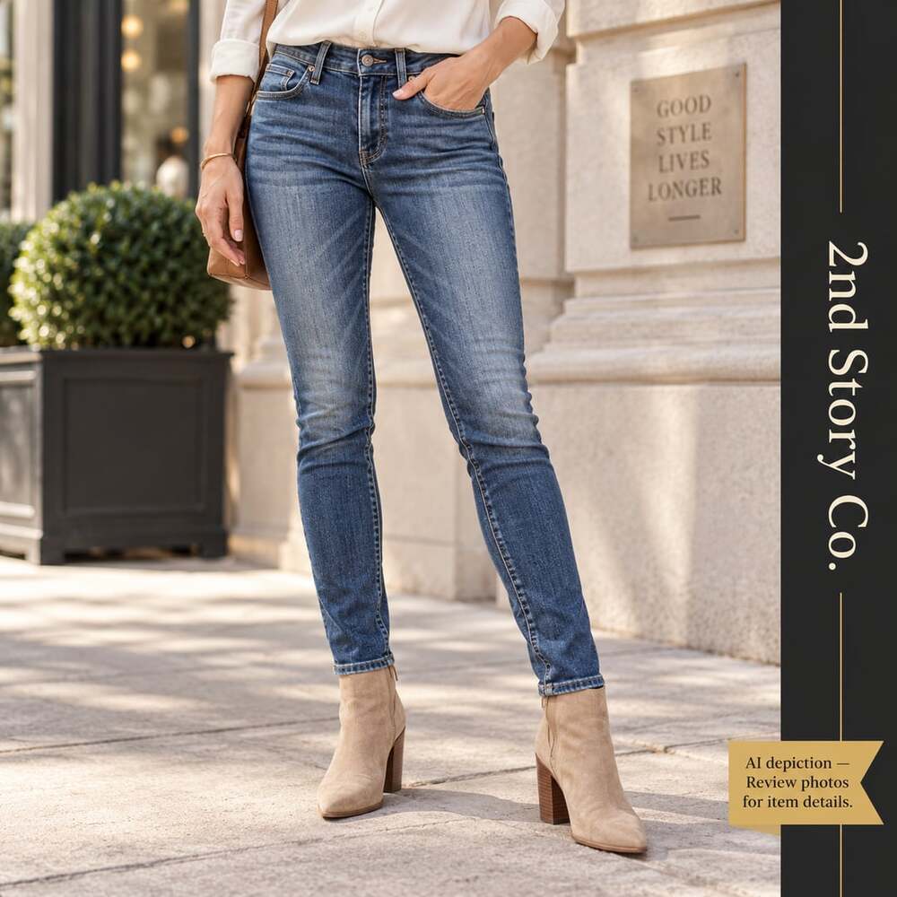 Rag & Bone Eddy Dark Wash Skinny Jeans Size 26